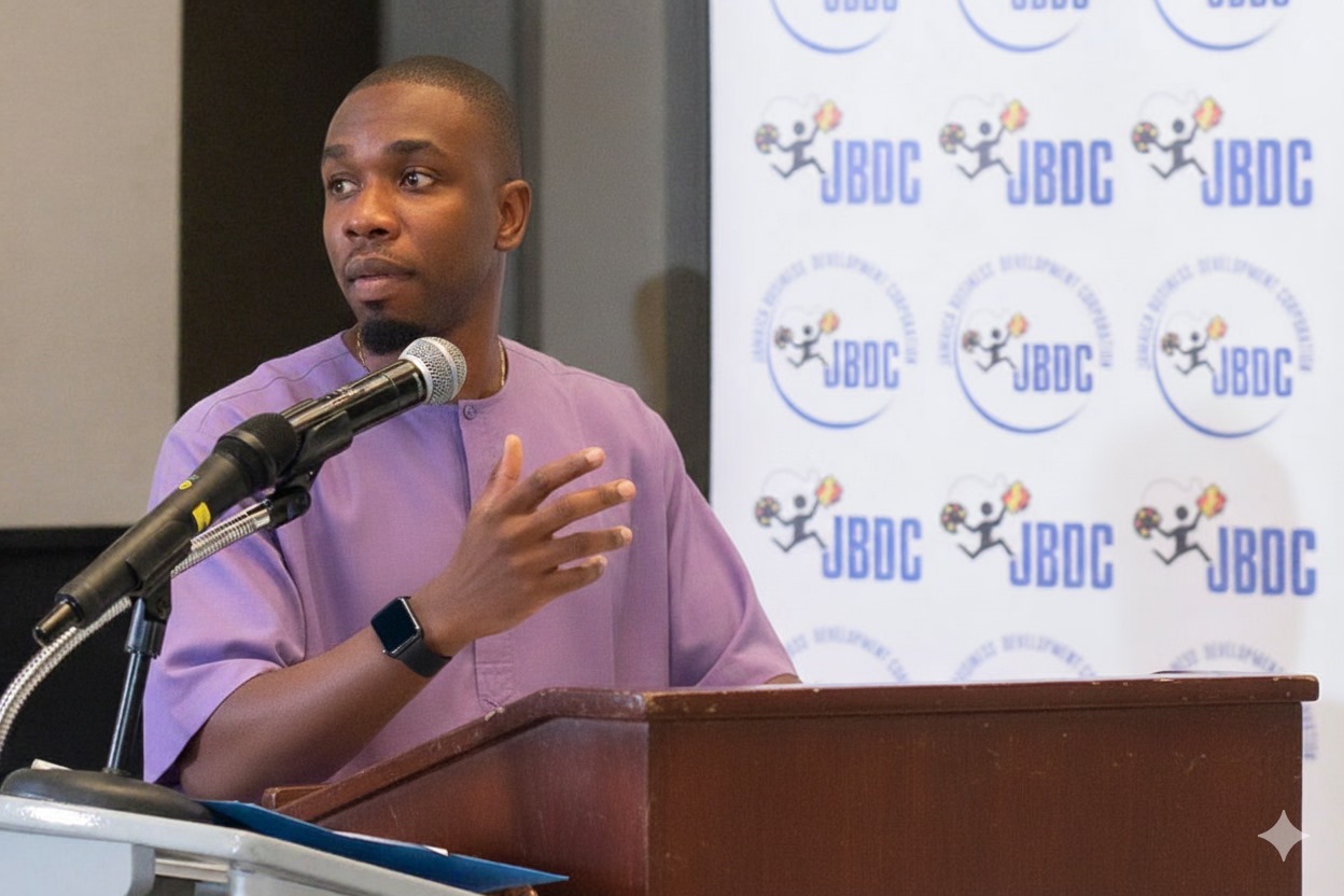 Jermaine Benjamin Speaking